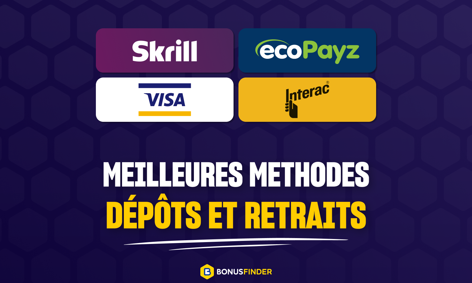 Méthodes de dépôts et retraits sur Boo Casino