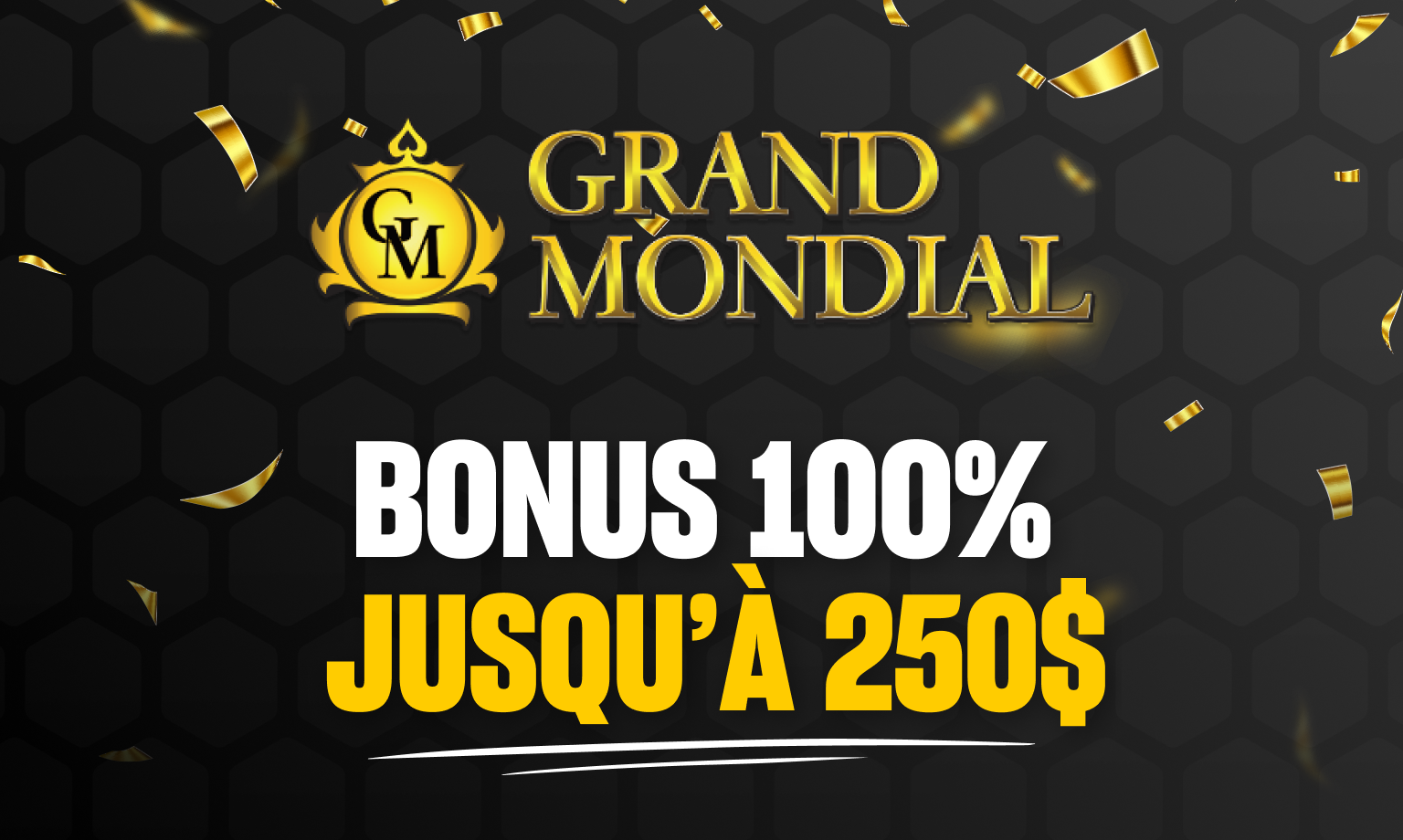 Grand Mondial Logo Bonus