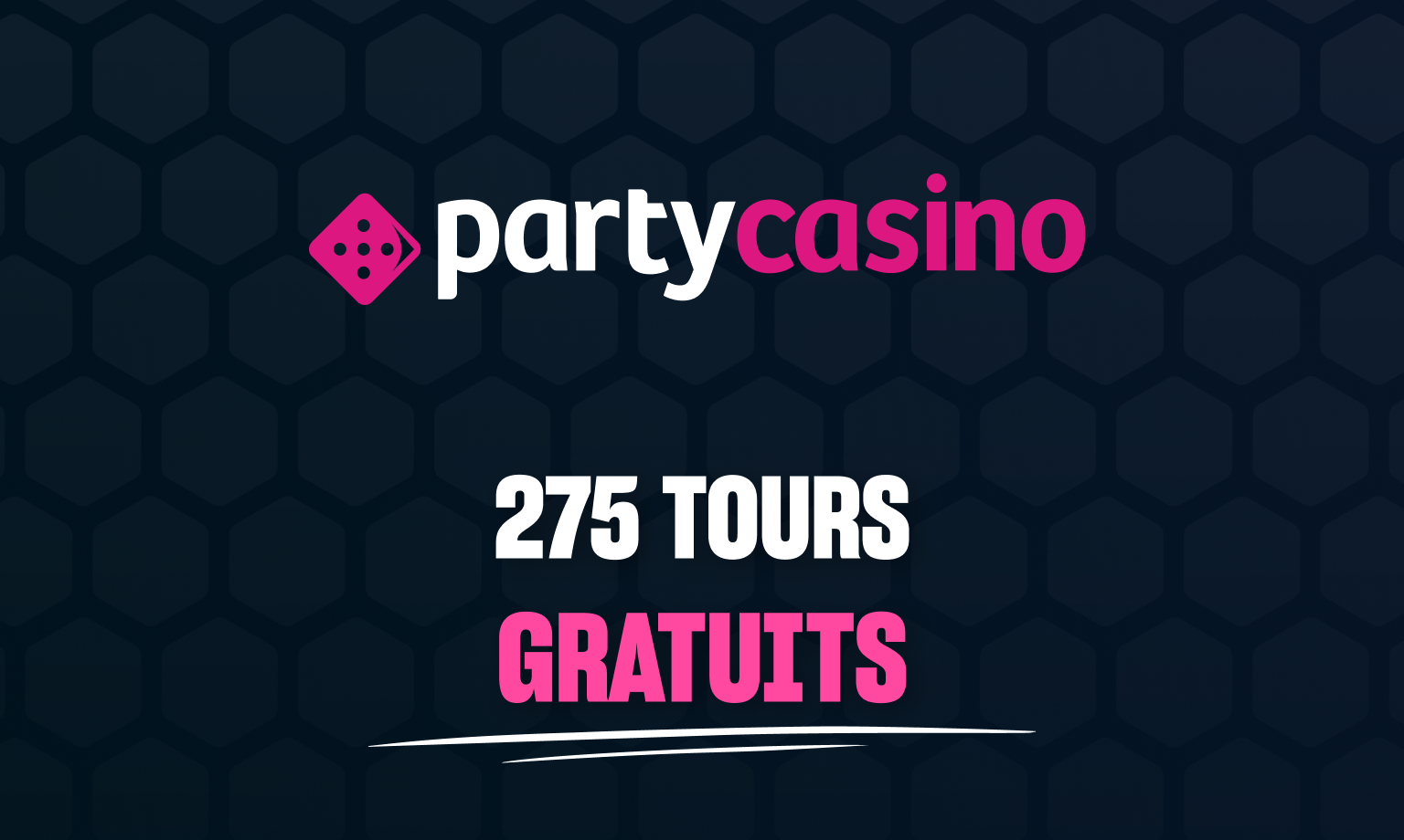 Tours gratuits offerts sur Party Casino