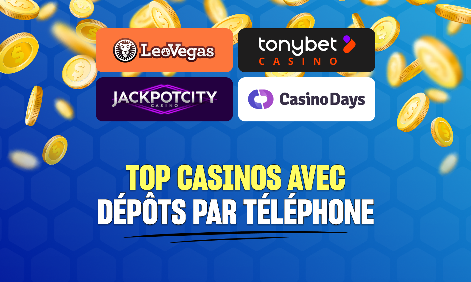 casino en ligne avec paiements par téléphone