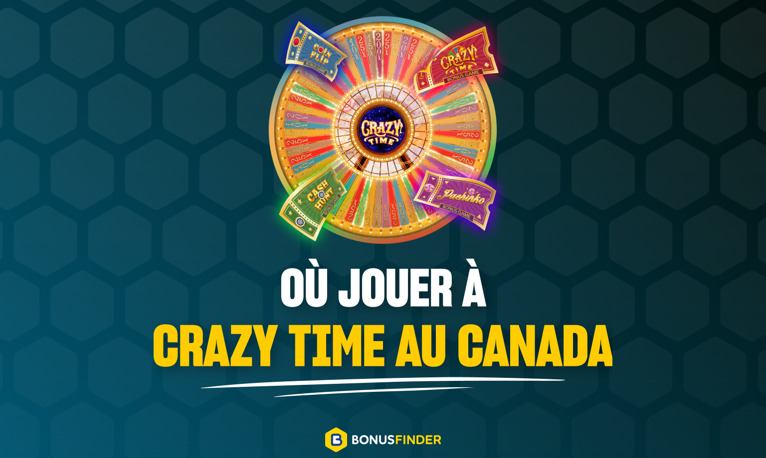 Où jouer au jeu en ligne Crazy Time ?