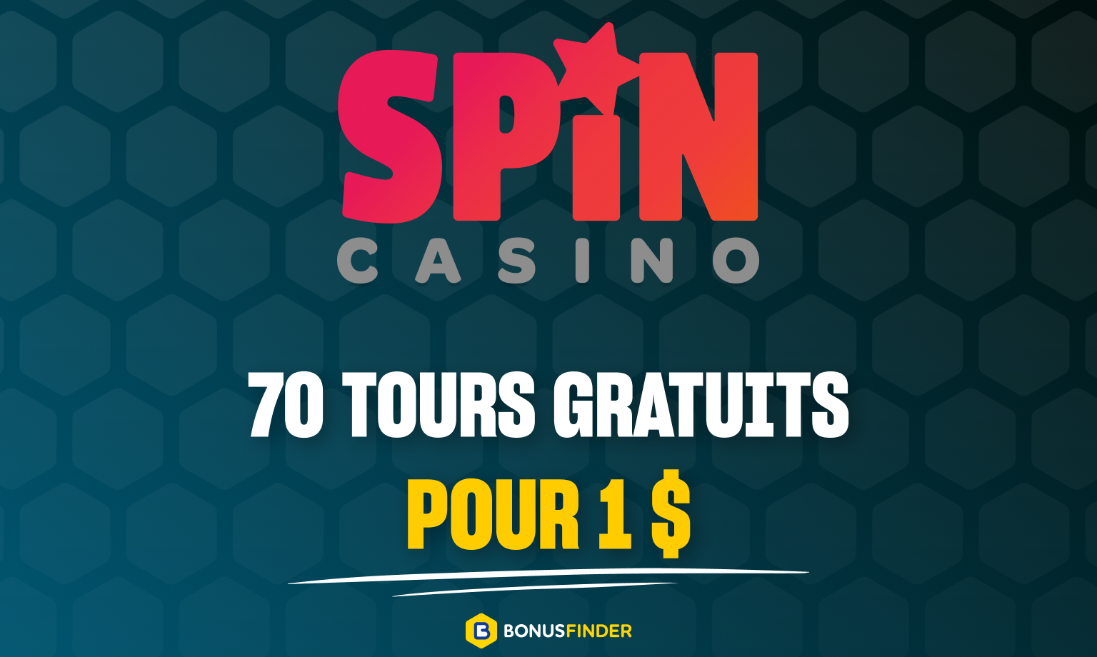 Bonus 1$ Spin Casino